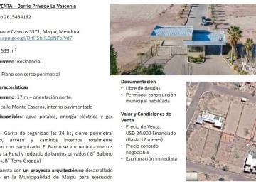 Terreno , Coquimbito · La Vasconia - Terreno Esquina