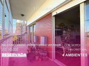 Departamento · 86m² · 4 Ambientes · Departamento en San Cristobal