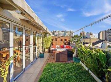 Terraza privada · Venta Departamento Almagro 3 Ambientes con Cochera, Terraza Privada, Quincho y Parrilla