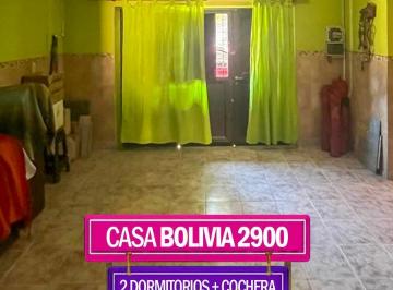 Casa · 130m² · 2 Dormitorios · 1 Cochera · Casa de 2 Dorm. en Bolivia 2900