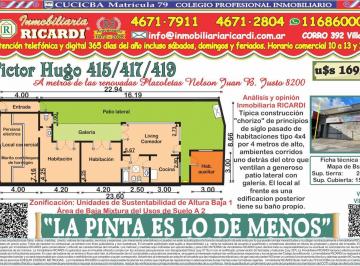 Casa · 154m² · 4 Ambientes · La Pinta Es Lo de Menos. Casa Chorizo con Local Al Frente