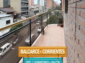 Departamento · 100m² · 2 Dormitorios · Departamento 2 Dorm. y Balcón a La Calle en Balcarce y Corrientes