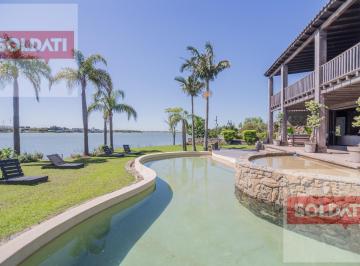 Casa · 600m² · 10 Ambientes · 2 Cocheras · Casa en Venta Al Lago Central Los Castores Nordelta