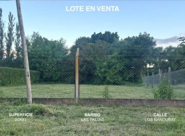 Terreno , Ciudad de Santa Fe · Terreno en Venta – Barrio Las Paltas | Colastiné