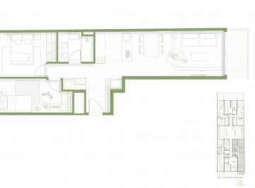 Departamento · 55m² · 3 Ambientes · Venta Apartamento Dos Dorm. Cordón en Pozo