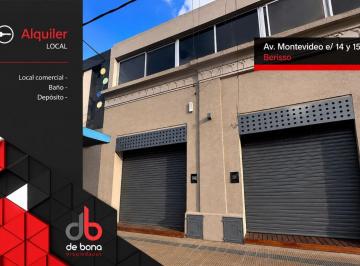 Local comercial de 1 ambiente, Berisso · Local en Alquiler Sobre Av Montevideo - Centro Comercial de Berisso.