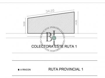 Terreno · 398m² · Lote con Proyección Comercial Sobre Ruta Provincial N° 1
