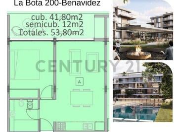 Departamento · 42m² · 2 Ambientes · 1 Cochera · Venta Departamento 2 Ambientes La Bota - Benavidez - Tigre