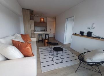Departamento · 50m² · 2 Ambientes · 1 Cochera · Quartier Dorrego 2 Amb, Cochera, Balcón, Amoblado, Vig 24hs