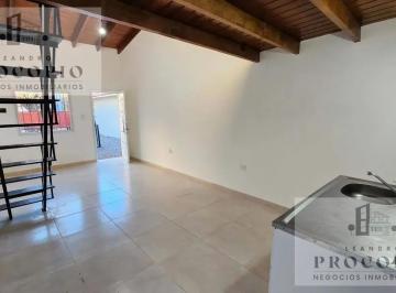 Departamento · 42m² · 2 Ambientes · 1 Cochera · Loft Dos Ambientes con Cochera y Patio en Alquiler en Moreno