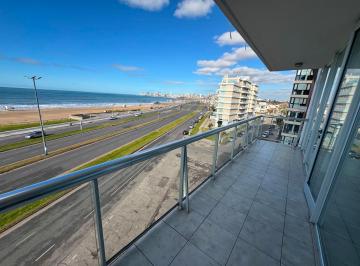 Departamento · 92m² · 4 Ambientes · Alquiler Departamento Zona La Perla con Vista Al Mar