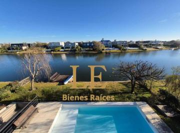 Casa · 310m² · 6 Ambientes · 4 Cocheras · Venta Casa en Barrio Vistas a Laguna, Puertos del Lago.