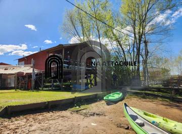 Casa · 120m² · 6 Ambientes · 1 Cochera · Casa en Venta en Tigre Delta, 3 Cabañas y Escuela de Kayak