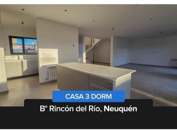 Casa · 166m² · 4 Ambientes · 2 Cocheras · Casa 3 Dorm. en Venta - Rincón del Río, Nqn