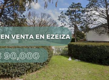 Terreno · 1196m² · Lote en Venta en Ezeiza