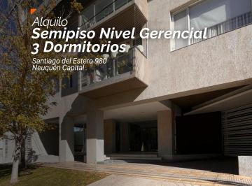 Departamento · 104m² · 5 Ambientes · 1 Cochera · Venta Semipiso Gerencial - Santiago del Estero 980 - Neuquén