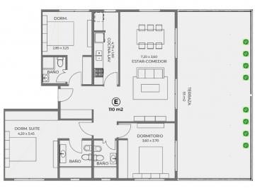 Departamento de 4 ambientes, Saavedra · 4 Amb + 2 Coch + 1 Baul / Abril 2028