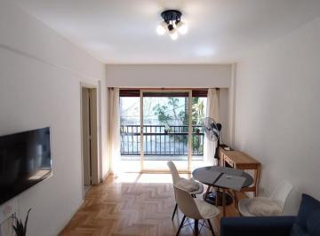 Departamento · 44m² · 2 Ambientes · Alquiler Amoblado 2 Amb con Balcón - Cerca de Plaza Italia