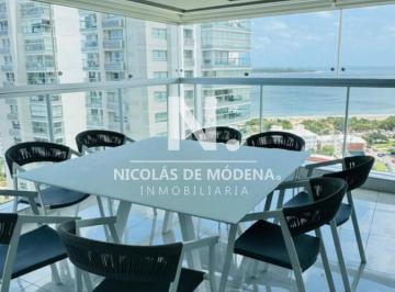 Foto1 · En Alquiler Apartamento en Mansa con Vista Al Mar de 3 Dorm.