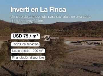 Terreno , Salta · Lotes Desde 1.200 m² en Club de Campo La Finca en Zona de Gran Proyección