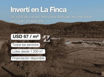 Terreno , Salta · Lotes Desde 1.200 m² en Club de Campo La Finca en Zona de Gran Proyección