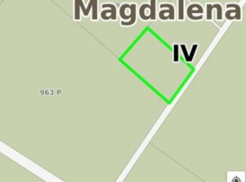 Campo , Magdalena · Oportunidad, Chacra en Venta Sobre Ruta en Bavio, Ideal Emprendimiento