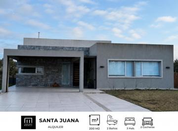 Casa · 170m² · 4 Ambientes · 2 Cocheras · Casa en Alquiler en Canning, Santa Juana.