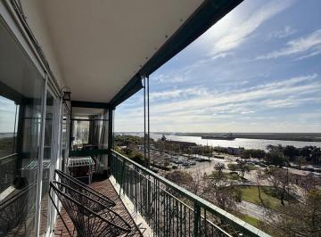 Departamento · 65m² · 4 Ambientes · 1 Cochera · Departamento en Alquiler con Vista Franca Al Rio Dos Dorm. con Cochera en Rosario - Zona Rio
