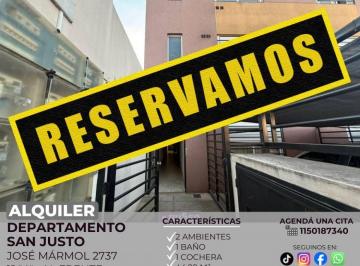RUS-RUS-11281_2 · Alquiler Departamento 2 Ambiente San Justo