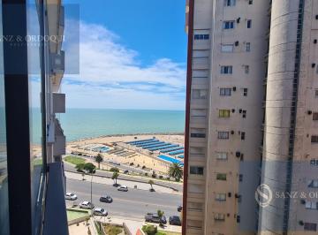 Departamento · 32m² · 2 Ambientes · Alquiler Temporario - Departamento Dos Ambientes con Parcial Vista Al Mar - Lavalle 2354