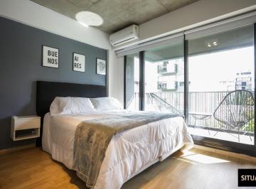 Departamento · 28m² · 1 Ambiente · Departamento en Alquiler Amoblado en Palermo Hollywood