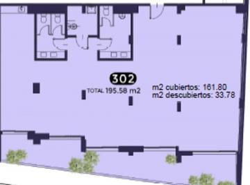 Oficina comercial · 162m² · Oficina Aaa Parque Patricios a Estrenar 196 m Frent