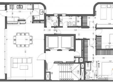 Departamento · 118m² · 5 Ambientes · Departamento en Venta - 3 Dorm. 3 Baños - 138.91 m - La Plata