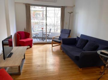 Departamento · 56m² · 3 Ambientes · 1 Cochera · Disponible Departamento en Alquiler Amoblado 3 Ambientes en Belgrano con Cochera Fija Cubierta!