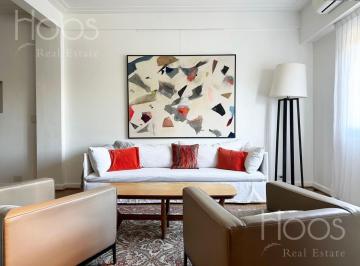 Departamento · 140m² · 4 Ambientes · Semipiso en Alquiler Amoblado - Recoleta