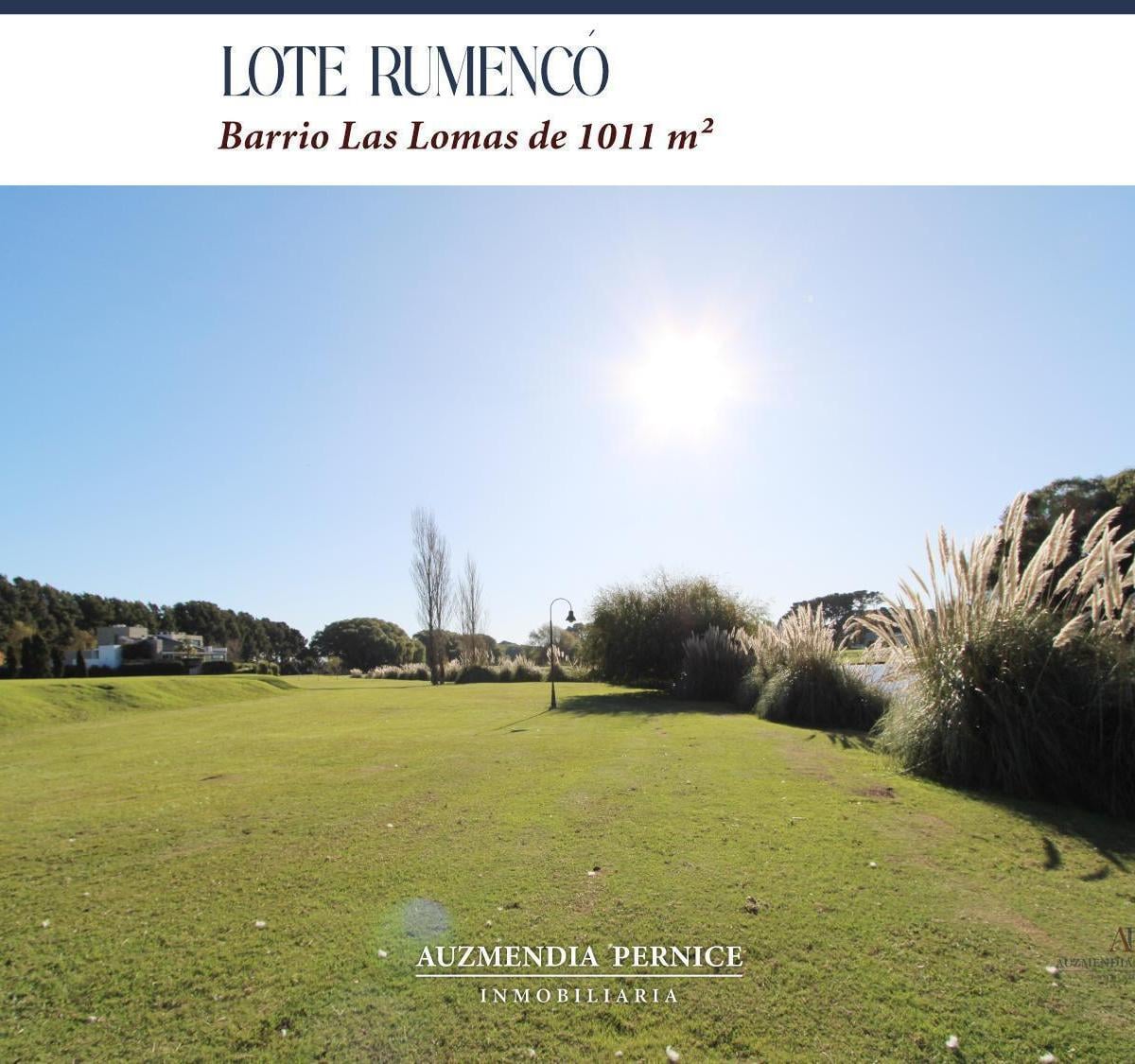 Lote en Las Lomas, Barrio Cerrado Rumenco, 1011 m²