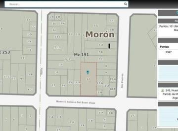 Terreno · 938m² · Venta Lote en Moron