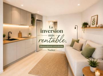 Departamento · 28m² · 1 Ambiente · Venta Departamento Monoambiente con Pileta Nuñez