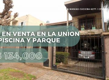 Casa · 205m² · 5 Ambientes · Casa en Venta en La Union con Piscina y Parque