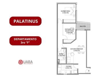 Departamento · 60m² · 3 Ambientes · 5 Cocheras · En Venta Dorm y 1/2 a Estrenar con Escritura