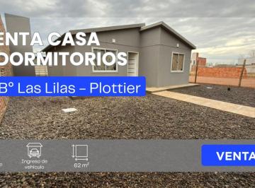 Casa · 62m² · 4 Ambientes · 1 Cochera · Venta Casa 2 Dorm. B° Las Lilas - Plottier