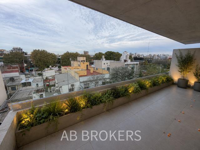 Departamento 2 Ambientes a Estrenar con Balcon Terraza y Vista Abierta - Palermo/chacarita