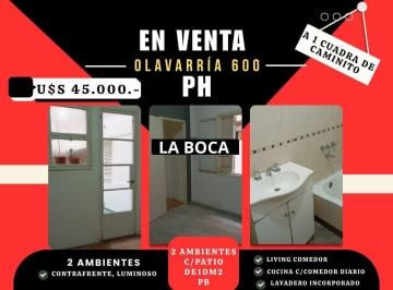 PH · 51m² · 2 Ambientes · PH Venta Olavarría 600 U$d 45.000. -,impecable.