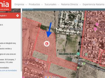 Terreno , Rivadavia · Terreno 300 m² – Lote 9 Mza B – Natania 91 Meglioli II – Urbanizado en Rivadavia