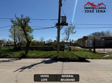 Terreno , General Belgrano · Lote de 216 m² Sobre Av Italia E/ Calle Soloeta y Soler – General Belgrano. Zona Comercial.