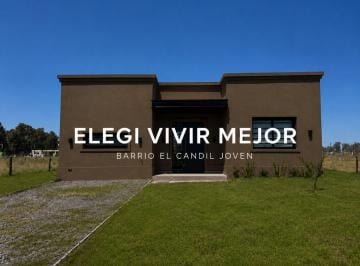 Casa · 83m² · 3 Ambientes · Casa 3 Ambientes Barrio Privado El Candil Joven