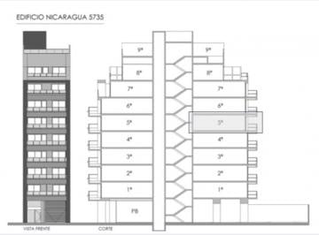Departamento · 65m² · 3 Ambientes · 1 Cochera · Departamento Palermo Financiación