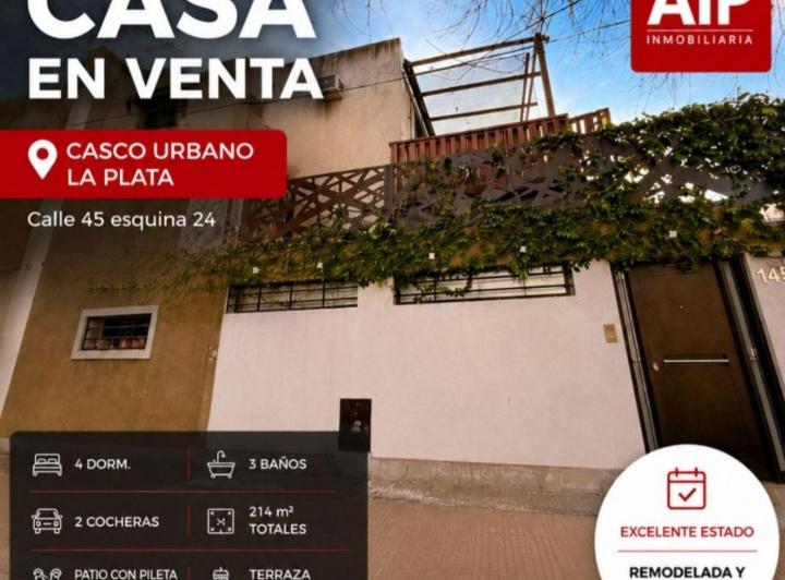 Casa · 195m² · 5 Ambientes · 2 Cocheras