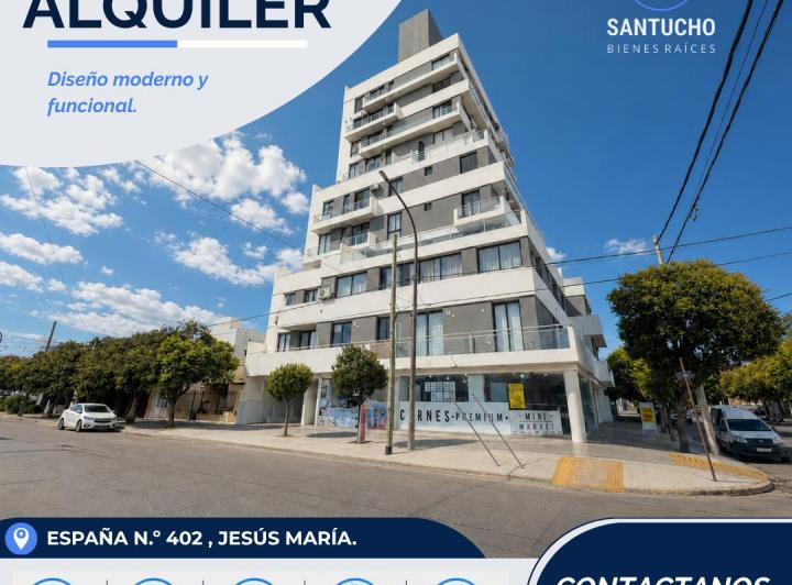 Departamento en alquiler en Jesus Maria · 3 ambientes