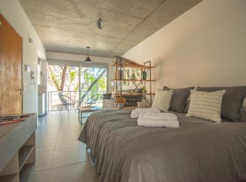Departamento · 33m² · 1 Ambiente · Monoambiente Amoblado con Balcón en Alquiler Temporario en Nuñez